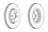 Гальмівний диск передній Renault Captur I, Clio V, Dokker, Kangoo, Lodgy, Megane I, II, Scenic I, Tw CHAMPION 562959CH (фото 2)