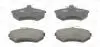 Гальмівні колодки передні Audi 80, 90 / VW Caddy, Golf, Jetta, Passat, Polo / Seat Cordoba, Toledo CHAMPION 571376CH (фото 1)