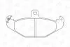 Гальмівні колодки задні Renault Laguna, Safrane / Chrysler Viper / Dodge Viper / Tesla Roadster CHAMPION 571425CH (фото 2)