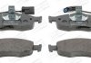Гальмівні колодки передні Ford Escort / Mondeo / Scorpio / Nissan Silvia CHAMPION 571522CH (фото 2)