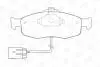 Гальмівні колодки передні Ford Escort / Mondeo / Scorpio / Nissan Silvia CHAMPION 571522CH (фото 2)
