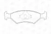 Гальмівні колодки передні Mazda 121 / Ford Escort III, IV, Fiesta II, III, Orion II, Sierra / Ferrar CHAMPION 571536CH (фото 2)