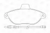 Гальмівні колодки передні Peugeot 806, Expert / Citroen Evasion, Jumpy / Fiat Scudo CHAMPION 571843CH (фото 2)