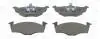 Тормозные колодки передние VW Golf III, Polo III, Vento / Seat Cordoba, Ibiza II, Toledo I CHAMPION 571939CH (фото 1)
