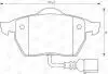 Колодки тормозные дисковые передние AUDI A3, S3 Quattro, TT, TT Quattro SEAT Leon, Toledo SKODA Octavia VW Beetle, Bora, Golf (4) CHAMPION 571984CH (фото 3)
