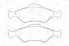 Гальмівні колодки передні Ford Fiesta / Mazda 121 CHAMPION 571996CH (фото 2)