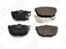 Колодки тормозные дисковые задние HYUNDAI COUPE I (RD) 96-02, COUPE II (GK) 01-12 CHAMPION 572127CH (фото 1)