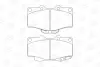Колодки тормозные дисковые передние Toyota Land Cruiser (J7,J8,J9), 4 Runner (II CHAMPION 572140CH (фото 2)