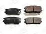 Колодки тормозные дисковые задние MITSUBISHI DELICA / SPACE GEAR 94-07, L400 Van (PD_W, PC_W, PB_V, PA_W, PA_V) 94-07 CHAMPION 572200CH (фото 1)