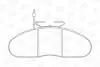 Тормозные колодки передние Mercedes W631 / Nissan Cabstar / Trade /Renault Messenger CHAMPION 572374CH (фото 2)