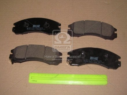 Гальмівні колодки передні Citroen C-Crosser / Peugeot 4007 / Mitsubishi Pajero / Galant / 3000GT CHAMPION 572447CH