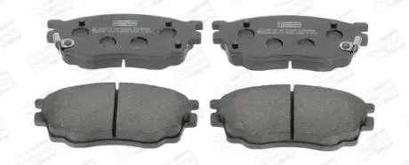 Колодки гальмові дискові передні MAZDA 6 Hatchback (GG) 02-08, 6 Saloon (GG) 02-08 CHAMPION 572489CH
