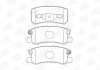Колодки гальмівні задні дискові CHRYSLER SEBRING Convertible (JS) CHAMPION 572498CH (фото 1)