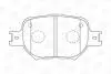 Колодки тормозные дисковые передние TOYOTA CALDINA Estate (_T24_) 02-07, CELICA Coupe (_T23_) 99-06 CHAMPION 572517CH (фото 2)