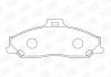 Гальмівні колодки передні Ford Ranger / Mazda B- Serie CHAMPION 572537CH (фото 1)