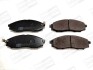 Тормозные колодки передние Nissan Navara, Pathfinder, Pick Up CHAMPION 572551CH (фото 1)