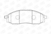 Тормозные колодки передние Nissan Navara, Pathfinder, Pick Up CHAMPION 572551CH (фото 2)