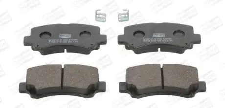 Тормозные колодки передние Suzuki Wagon R / Chery A1 CHAMPION 572589CH