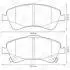 Гальмівні колодки передні Toyota Auris, Avensis, Verso CHAMPION 572600CH (фото 3)
