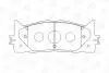 Колодки тормозные дисковые передние LEXUS ES (AVV6_, GSV6_, ASV6_) CHAMPION 572651CH (фото 2)