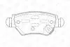 Тормозные колодки задние Opel Astra G, Zafira A / Chevrolet Corsa / Chrysler Concorde CHAMPION 573010CH (фото 2)