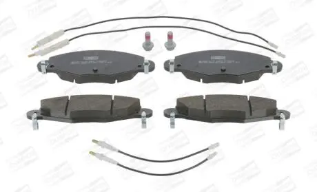 Тормозные колодки передние Citroen C5 I, II (2001->) CHAMPION 573029CH