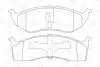 Гальмівні колодки передні Dodge Caravan, Intrepid, Nepn / Chrysler Voyager CHAMPION 573072CH (фото 2)
