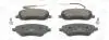 Тормозные колодки передние Peugeot 807, Expert / Citroen C8, Jumpy / Fiat Scudo / Lancia Phedra CHAMPION 573096CH (фото 1)