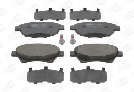 Колодки гальмові дискові передні Renault Megane II (01-12) CHAMPION 573124CH