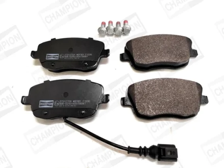 Колодки тормозные дисковые передние Skoda Fabia II, Roomster (06-15)/ VW Polo IV CHAMPION 573127CH