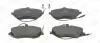 Тормозные колодки передние Peugeot 407, 607 / Citroen C5 III, C6 CHAMPION 573131CH (фото 1)