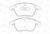 Колодки тормозные дисковые передние Citroen C4 2.0i / 2.0 HDI CHAMPION 573134CH (фото 2)
