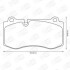 Колодки тормозные дисковые передние MERCEDES-BENZ E-CLASS (W211) 02-09, S-CLASS (W221) 05-13 CHAMPION 573178CH (фото 3)