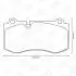 Колодки гальмові дискові передні MERCEDES-BENZ E-CLASS (W211) 02-09, S-CLASS (W221) 05-13 CHAMPION 573178CH (фото 3)