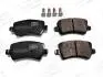 Гальмівні колодки задні Land Rover Freelander 2, Range Rover Evoque/ Ford Galaxy / Volvo V60, V70 CHAMPION 573250CH (фото 1)