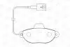 Тормозные колодки передние Fiat 500 /Panda / Ford KA CHAMPION 573267CH (фото 2)