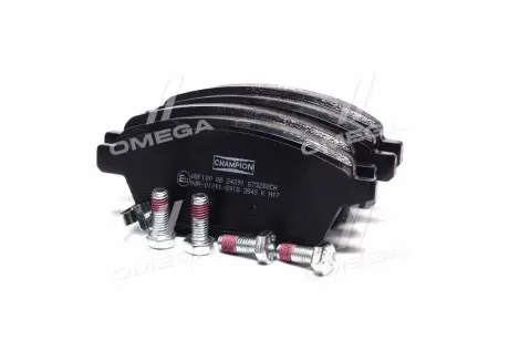 Колодки тормозные дисковые передн Suzuki SX4 (06-) CHAMPION 573288CH