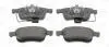Колодки тормозные дисковые передние FIAT DOBLO Box Body/MPV (223_) 00-, DOBLO Bus (263_) 09- CHAMPION 573334CH (фото 1)