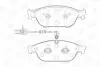 Колодки тормозные дисковые передние AUDI A6 (4G2, C7, 4GC) CHAMPION 573381CH (фото 2)
