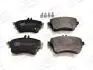 Тормозные колодки передние Mercedes A-Class, B-Class, CLA CHAMPION 573402CH (фото 1)