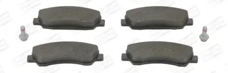 Гальмівні колодки передні Peugeot 301 / Citroen C4, C-Elysee CHAMPION 573461CH