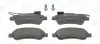 Колодки тормозные дисковые задние Citroen Jumper II/ Fiat Ducato (06-) (CHAMPION 573632CH (фото 1)
