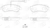 Колодки тормозные дисковые задние Citroen Jumper II/ Fiat Ducato (06-) (CHAMPION 573632CH (фото 2)
