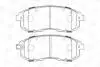 Гальмівні колодки передні Suzuki SX4 / Nissan NissanCube / Fiat Sedici CHAMPION 573646CH (фото 2)