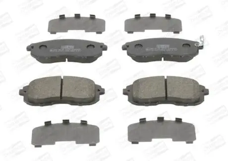 Гальмівні колодки передні Suzuki SX4 / Nissan NissanCube / Fiat Sedici CHAMPION 573646CH
