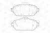 Колодки тормозные дисковые передние MERCEDES-BENZ C-CLASS (W205) 13-, C-CLASS T-Model (S205) 14- CHAMPION 573671CH (фото 2)