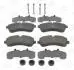 Колодки тормозные дисковые передние Sprinter/ VW Crafter 5T (06-) CHAMPION 573726CH (фото 1)