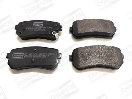 Колодки тормозные дисковые задние Kia Ceed (06-) CHAMPION 573757CH