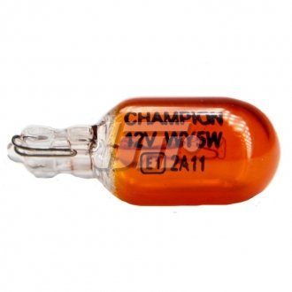 Автолампа WY5W W2, 1x9, 5d 5 W оранжева CHAMPION CBM64S (фото 1)