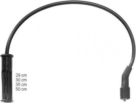 Комплект кабелей зажигания RENAULT CLIO/KANGOO/MEGANE CHAMPION CLS011 (фото 1)